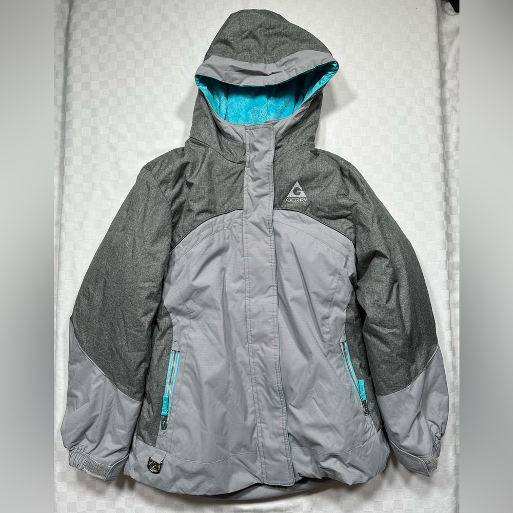 - BOYS’ GERRY 3IN1 SYSTEM JACKET G-GREY BLUE